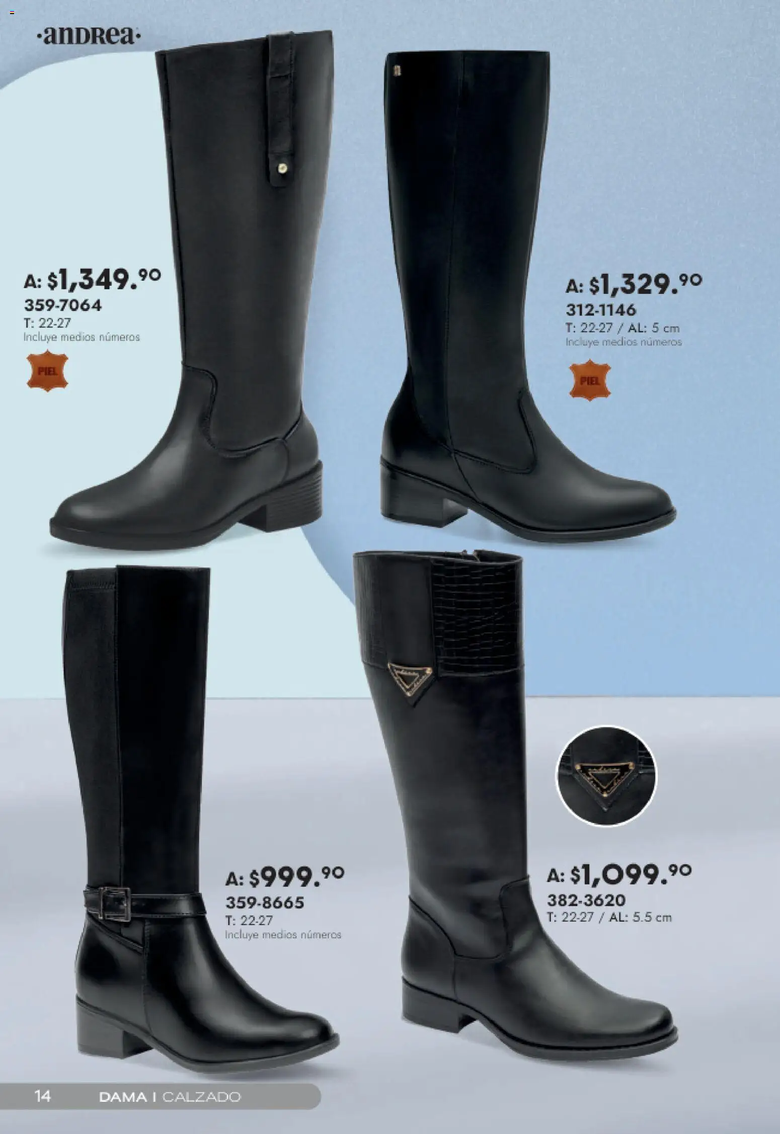 Nuevas ofertas de Andrea válidas en toda la República Mexicana desde el 15.02.2026. ¡Encuentra las mejores ofertas en Andrea catálogo Top Selection! | Página: 14