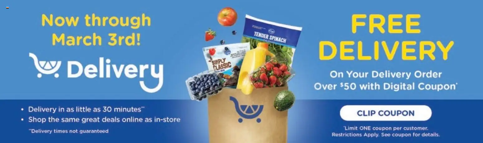 Pick ‘n Save Weekly Ad - valid from 18.02.2026 | Page: 3 | Products: Spinach, Clip