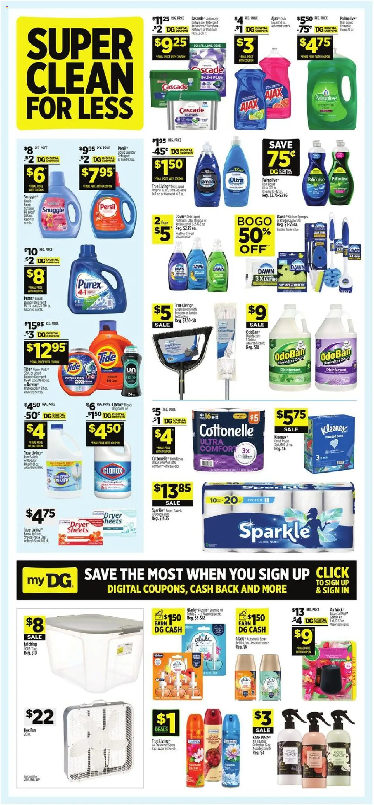 Dollar General Weekly Ad - valid from 08.06.2025 | Page: 8 | Products: Brushes, Box, Oil, Starter