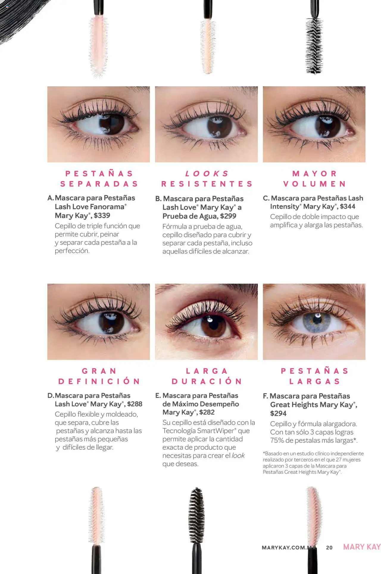 Nuevas ofertas de Mary Kay válidas en toda la República Mexicana desde el 01.07.2025. ¡Encuentra las mejores ofertas en Mary Kay catálogo! | Página: 20 | Productos: Cepillo, Máscara, Agua, Flexible