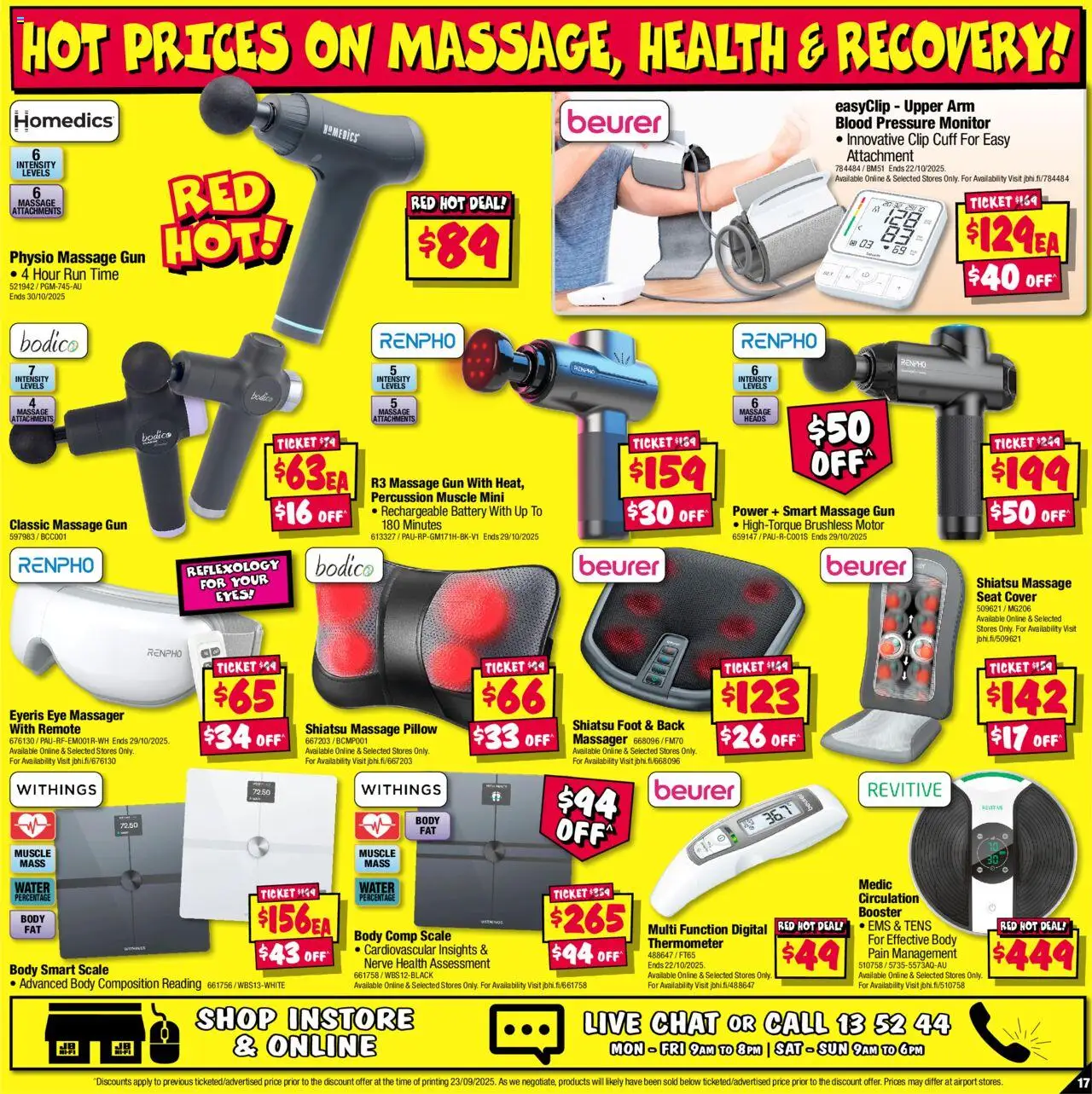 JB Hi-Fi catalogue - valid from 09.10.2025 | Page: 17 | Products: Battery, Water, Monitor, Thermometer