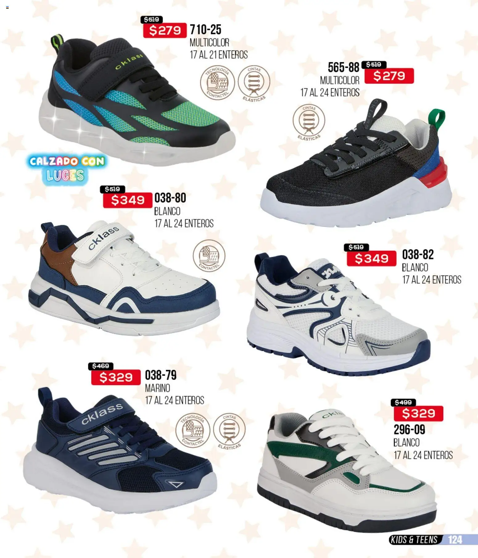 Nuevas ofertas de Cklass válidas en toda la República Mexicana desde el 18.03.2026. ¡Encuentra las mejores ofertas en Cklass catálogo Liquidación total calzado! | Página: 125 | Productos: Cinta