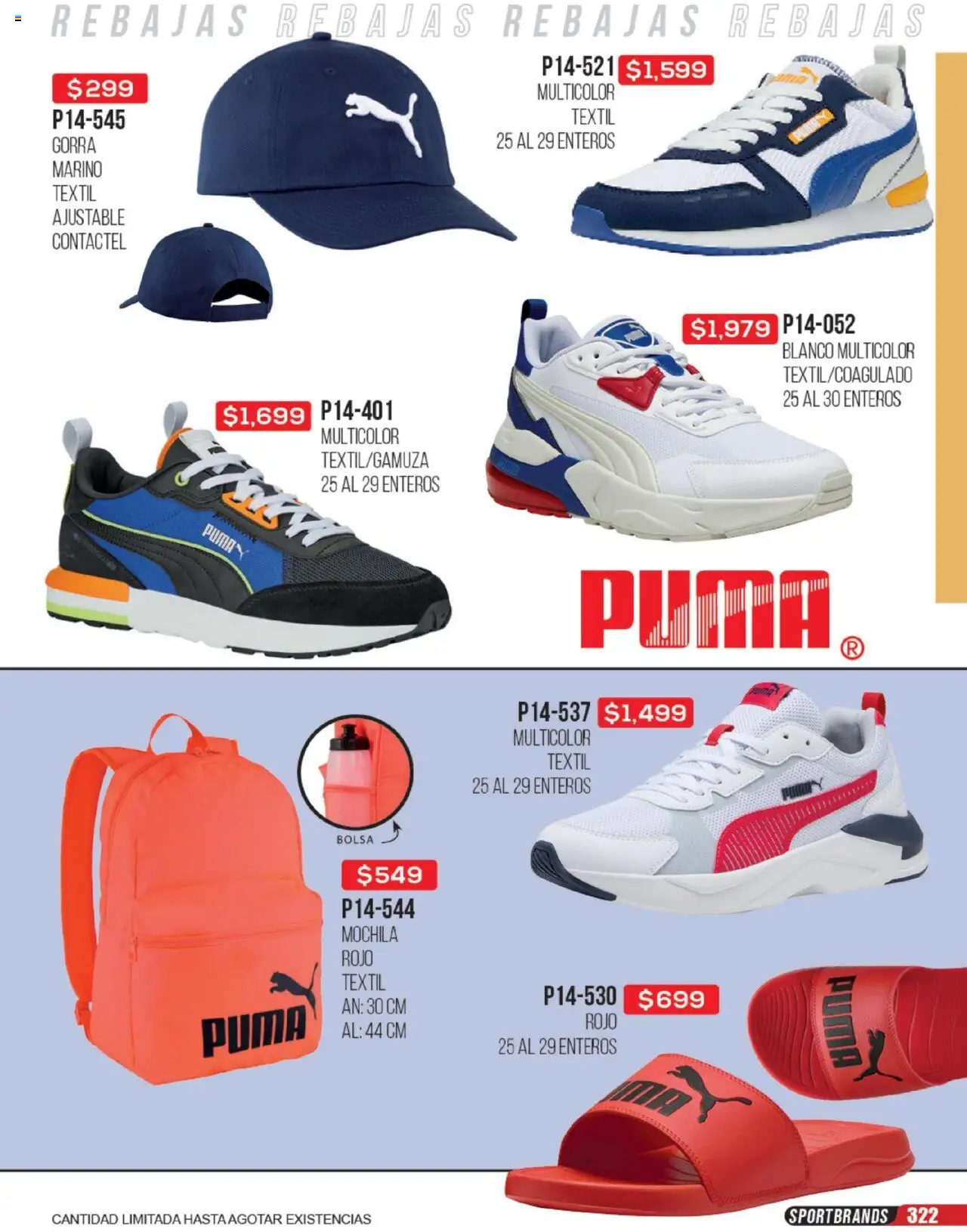 Nuevas ofertas de Cklass válidas en toda la República Mexicana desde el 23.06.2025. ¡Encuentra las mejores ofertas en Cklass catálogo Rebajas Sobre Calzado! | Página: 323 | Productos: Gorra, Bolsa, Mochila