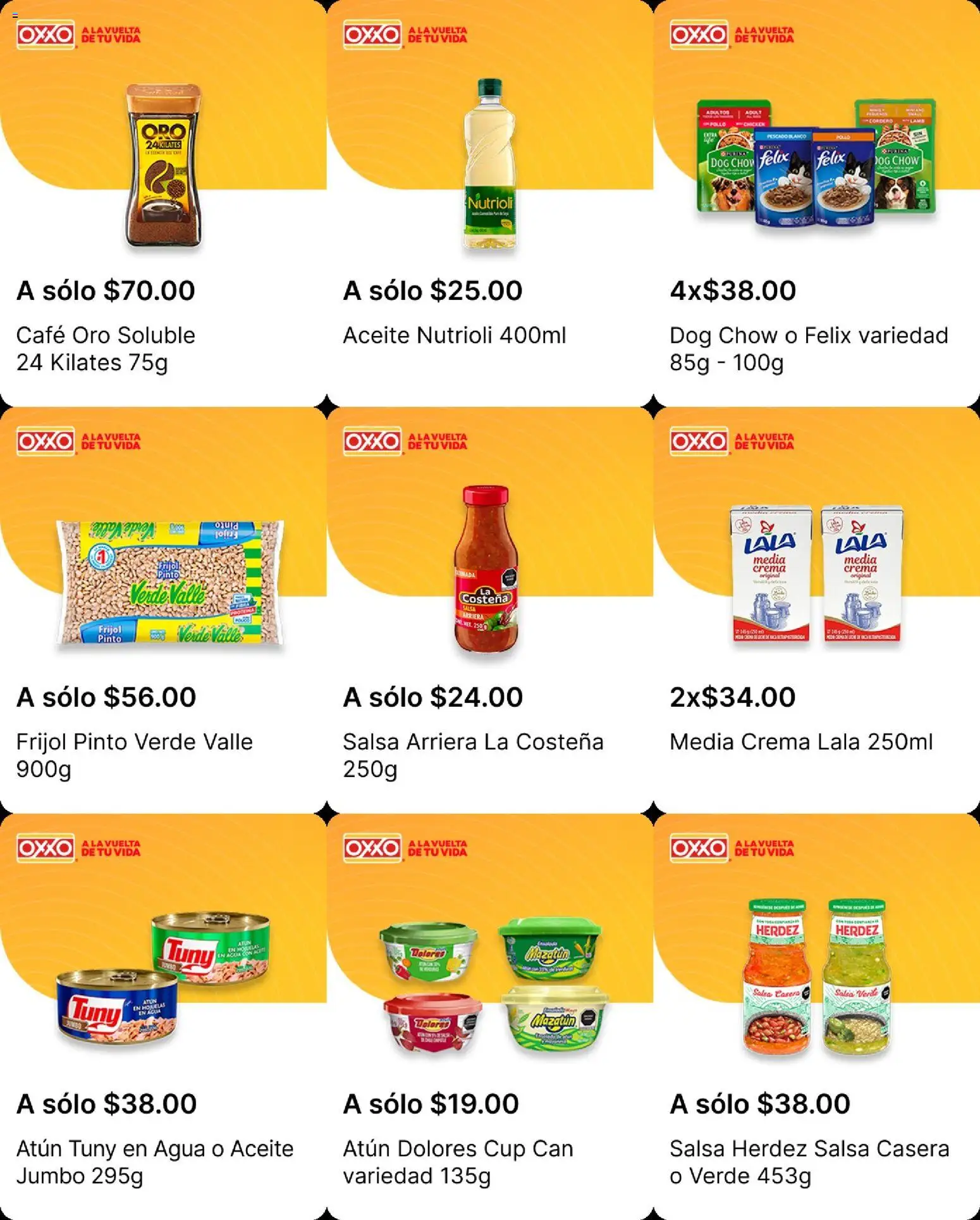 Nuevas ofertas de OXXO válidas en toda la República Mexicana desde el 04.12.2025. ¡Encuentra las mejores ofertas en OXXO - Oxxo Promotions! | Página: 2 | Productos: Atún, Agua, Aceite, Hojuelas