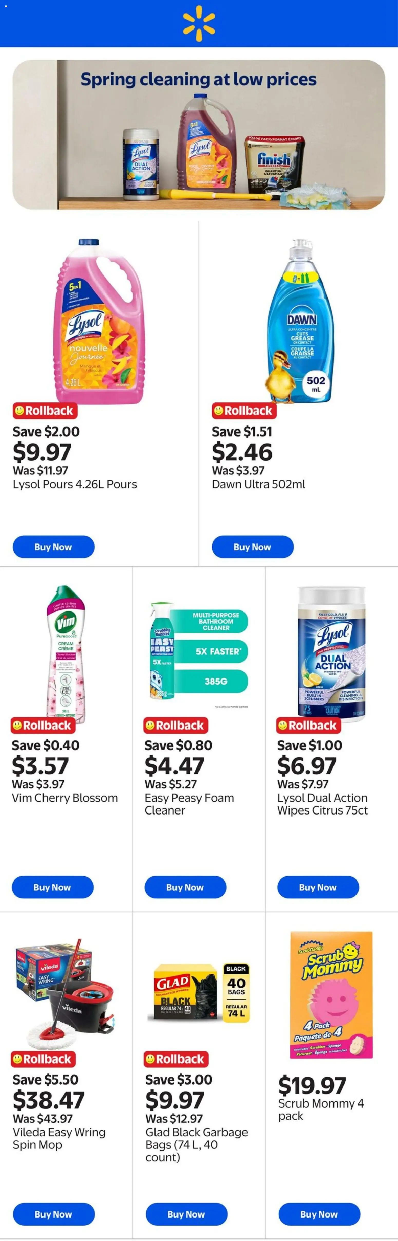 Walmart flyer valid from 26.03.2026 | Page: 1