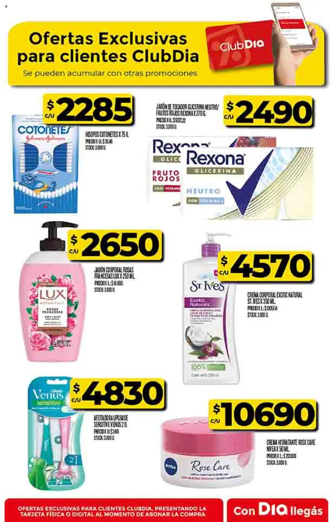 Supermercado DIA Ofertas │ válido desde el 13.08.2025 | Página: 45 | Productos: Jabón, Afeitadora, Crema