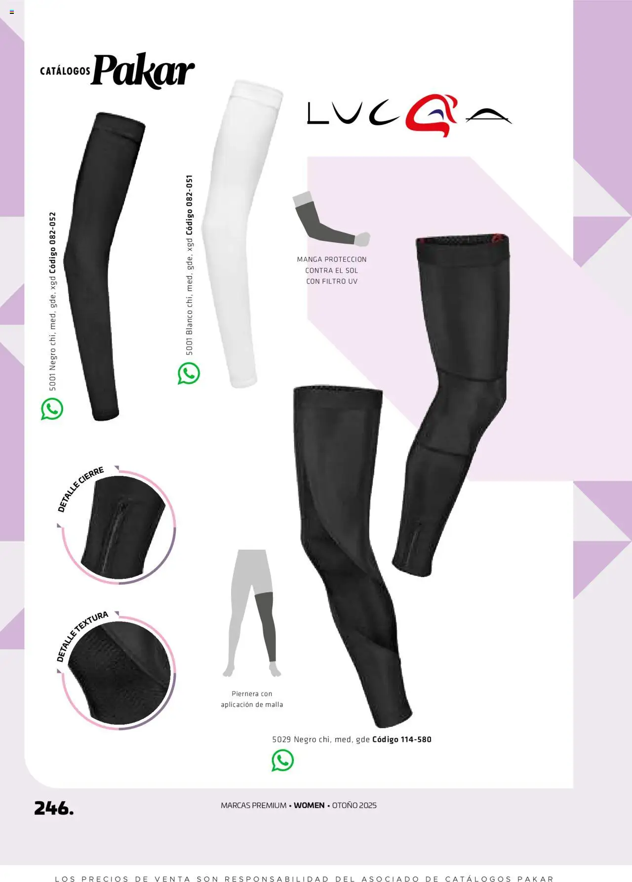 Nuevas ofertas de SC Pakar válidas en toda la República Mexicana desde el 29.08.2025. ¡Encuentra las mejores ofertas en SC Pakar - Catálogo Otoño Women! | Página: 246 | Productos: Manga, Malla