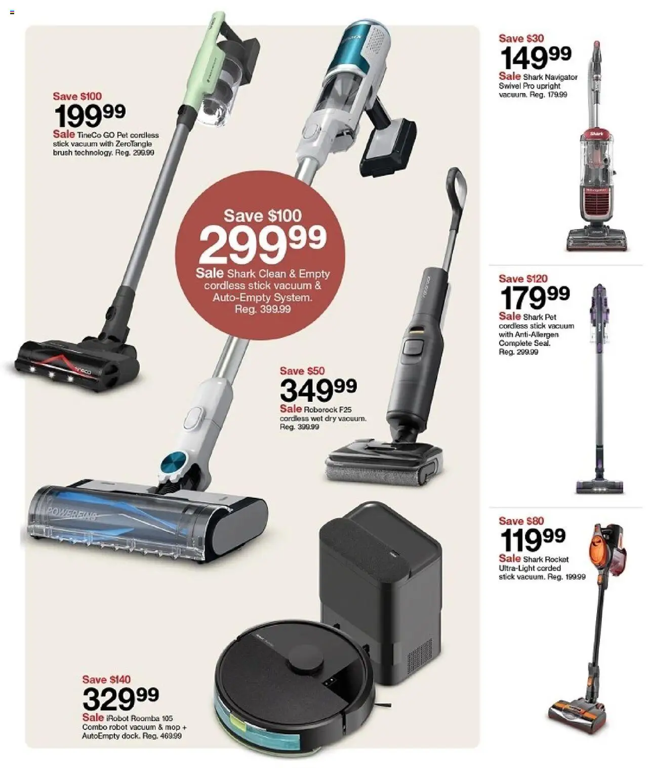 Target Weekly Ad - valid from 07.09.2025 | Page: 23 | Products: Robot, Vacuum, Swivel, Brush