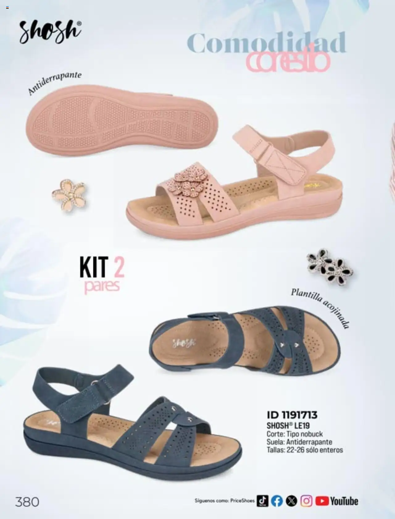 Nuevas ofertas de Price Shoes válidas en toda la República Mexicana desde el 27.01.2025. ¡Encuentra las mejores ofertas en Price Shoes catálogo Sandalias! | Página: 380