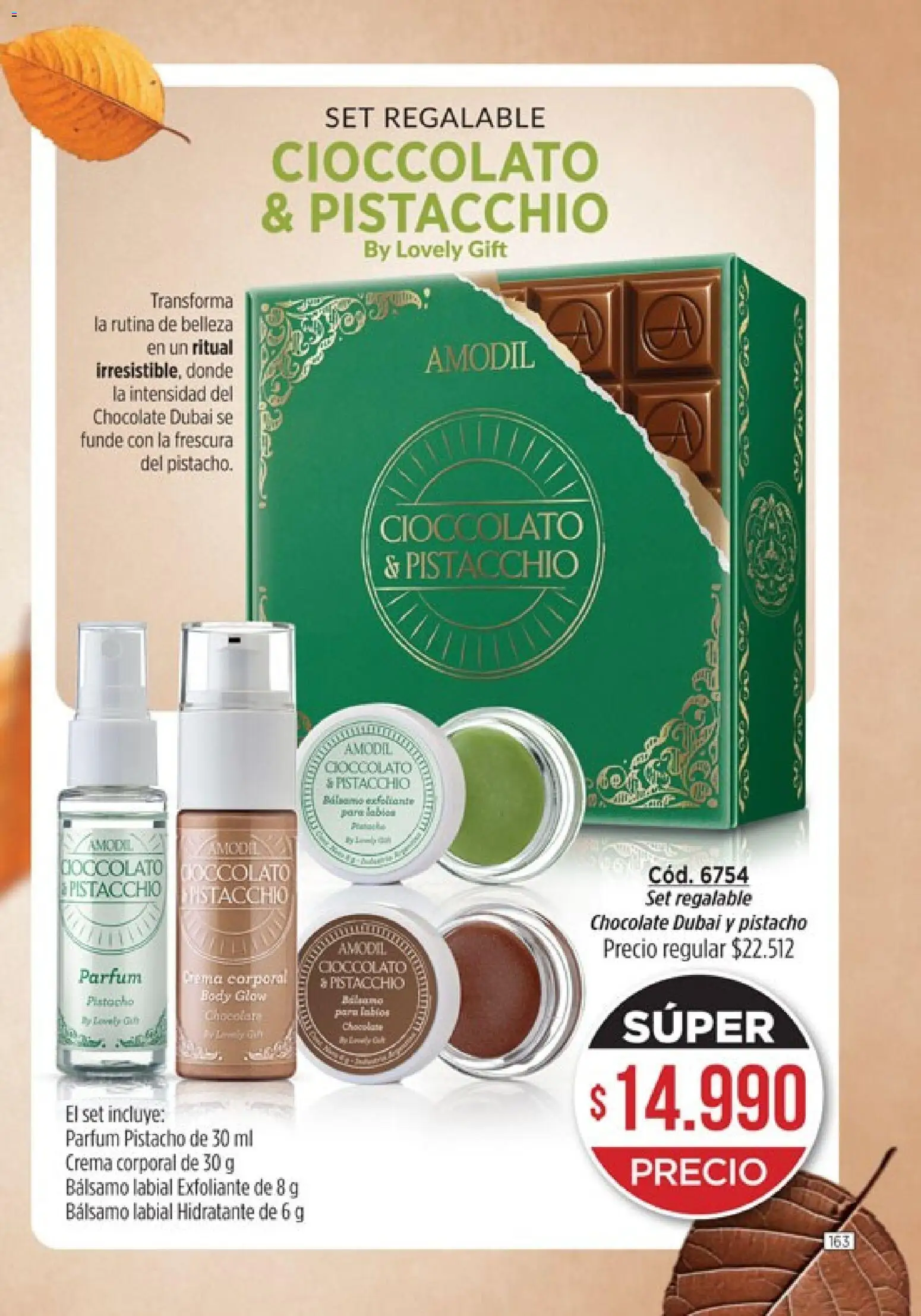 Catálogo Amodil Campaña 6 │ válido desde el 04.03.2026 | Página: 163 | Productos: Body, Bálsamo, Chocolate, Crema