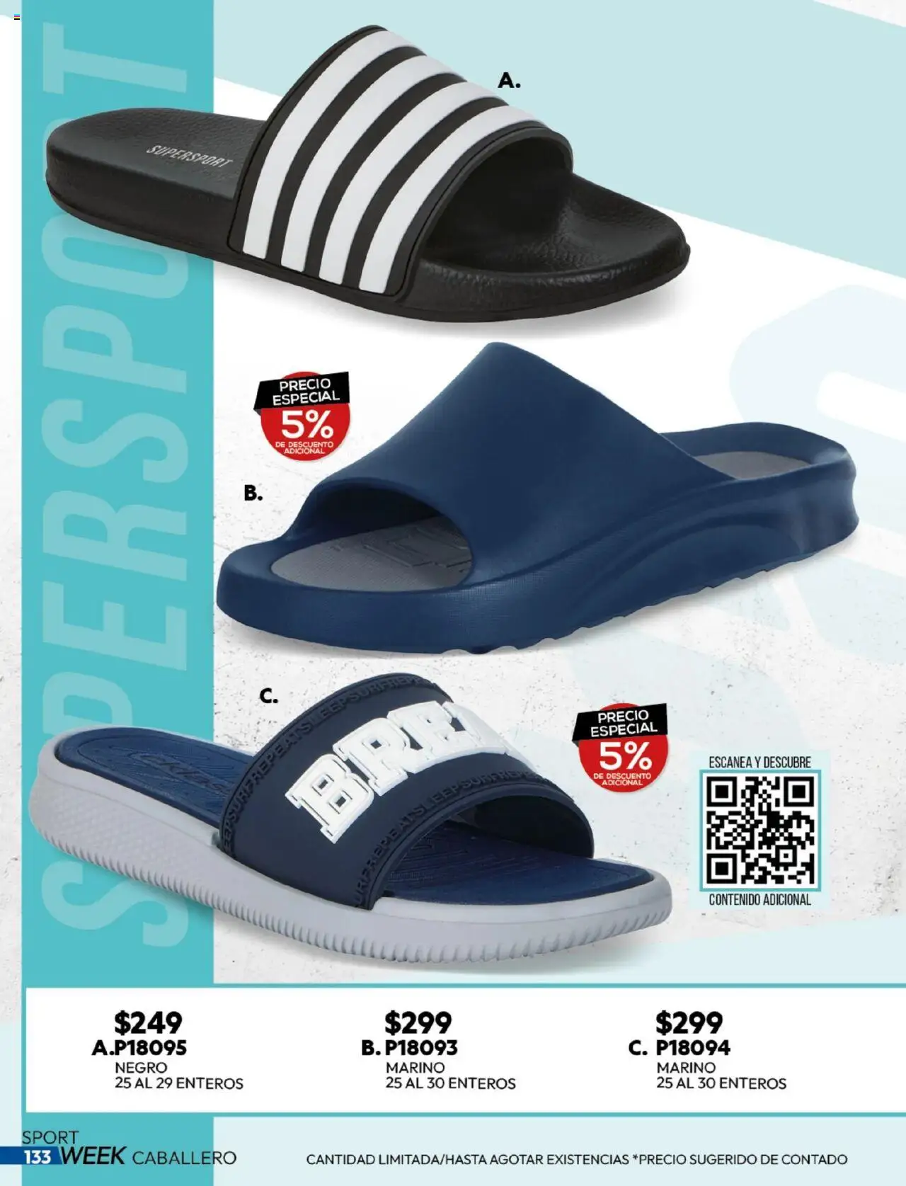 Nuevas ofertas de Cklass válidas en toda la República Mexicana desde el 25.08.2025. ¡Encuentra las mejores ofertas en Cklass - Catálogo Sportweek! | Página: 134