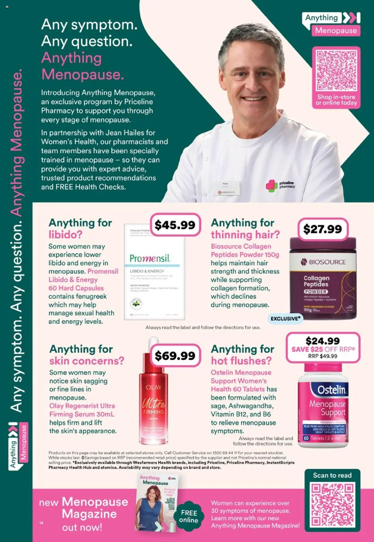 Priceline Pharmacy catalogue - valid from 16.10.2025 | Page: 14 | Products: Powder, Collagen, Tablets, Vitamin