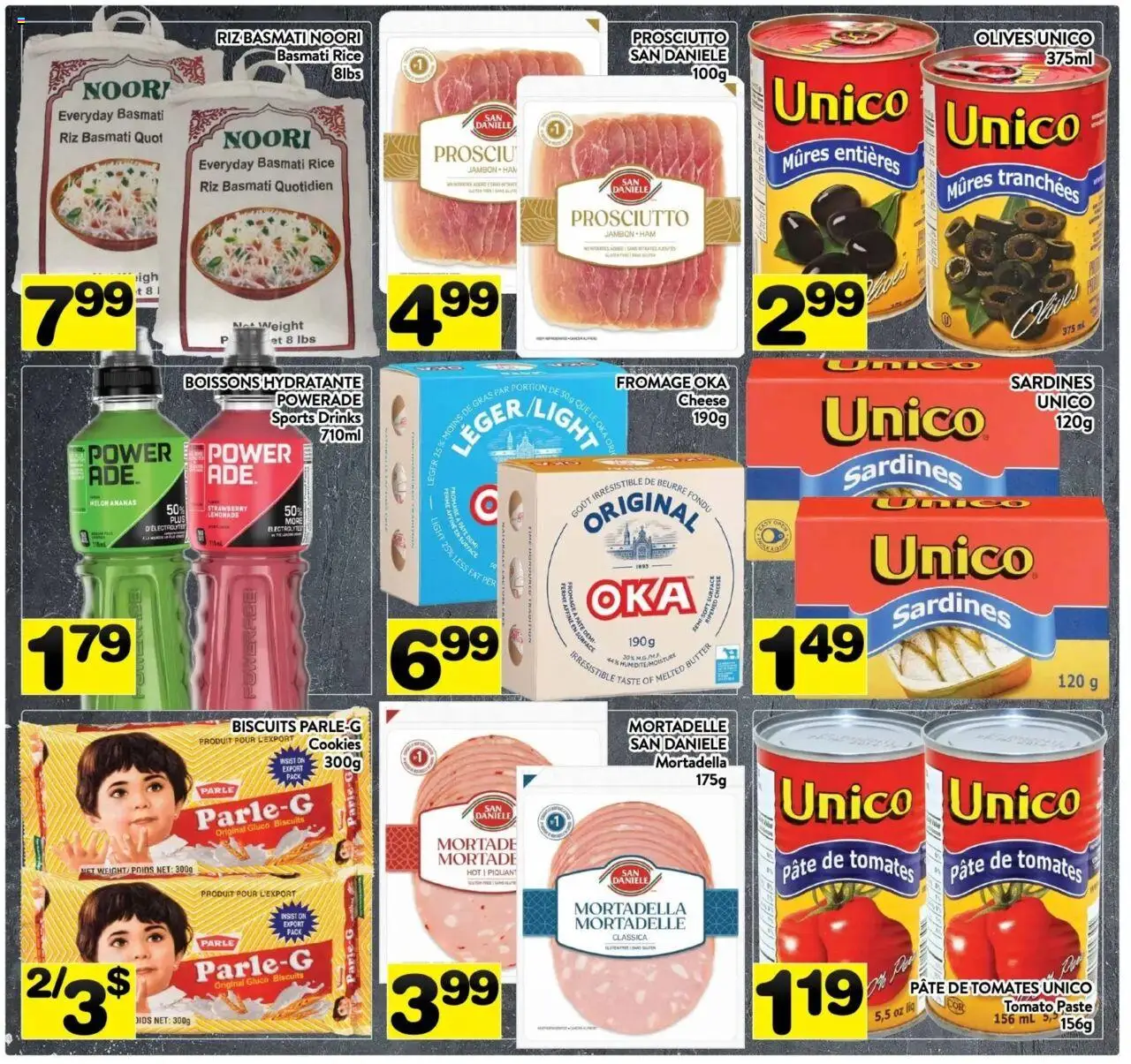 Pa Supermarché flyer valid from 06.10.2025 | Page: 8 | Products: Rice, Cookies, Butter, Cheese