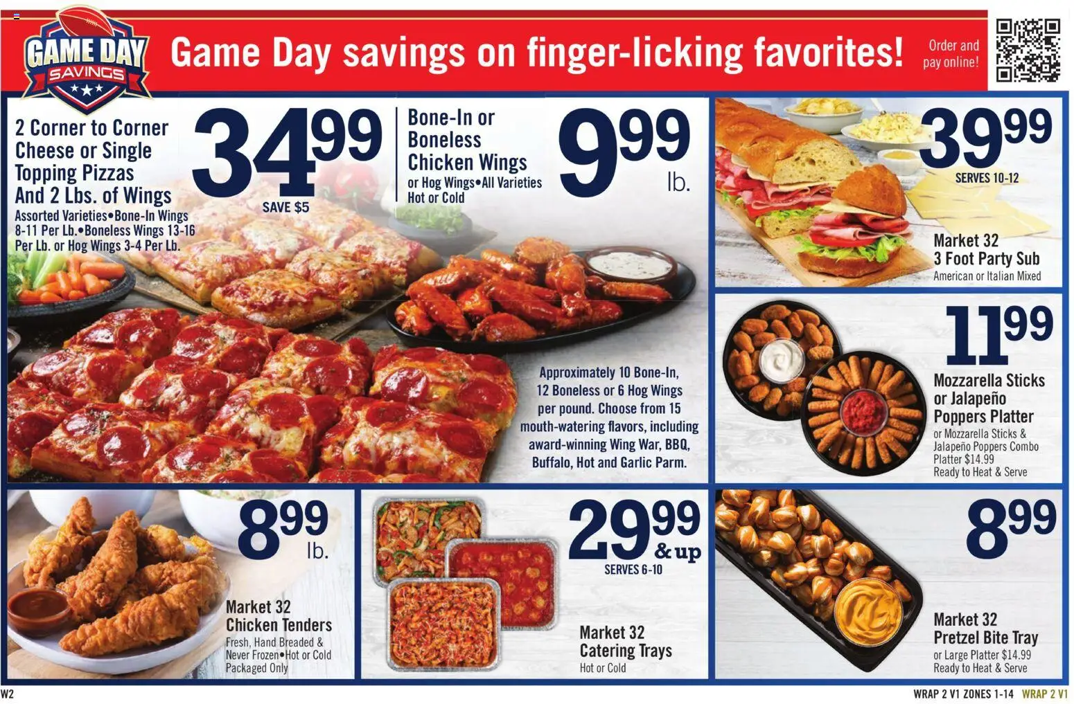 Price Chopper Weekly Flyer - valid from 25.01.2026 | Page: 14 | Products: Cheese, Garlic, Game