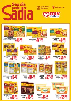 Mateus - Ofertas Especial da Sadia - Pré-Visualização do folheto da loja Mateus, válido de 15.10.2025
