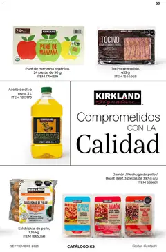 Nuevas ofertas de Costco válidas en toda la República Mexicana desde el 10.09.2025. ¡Encuentra las mejores ofertas en Tocino precocido, 453 g, Precooked bacon, 453 g! | Página: 53