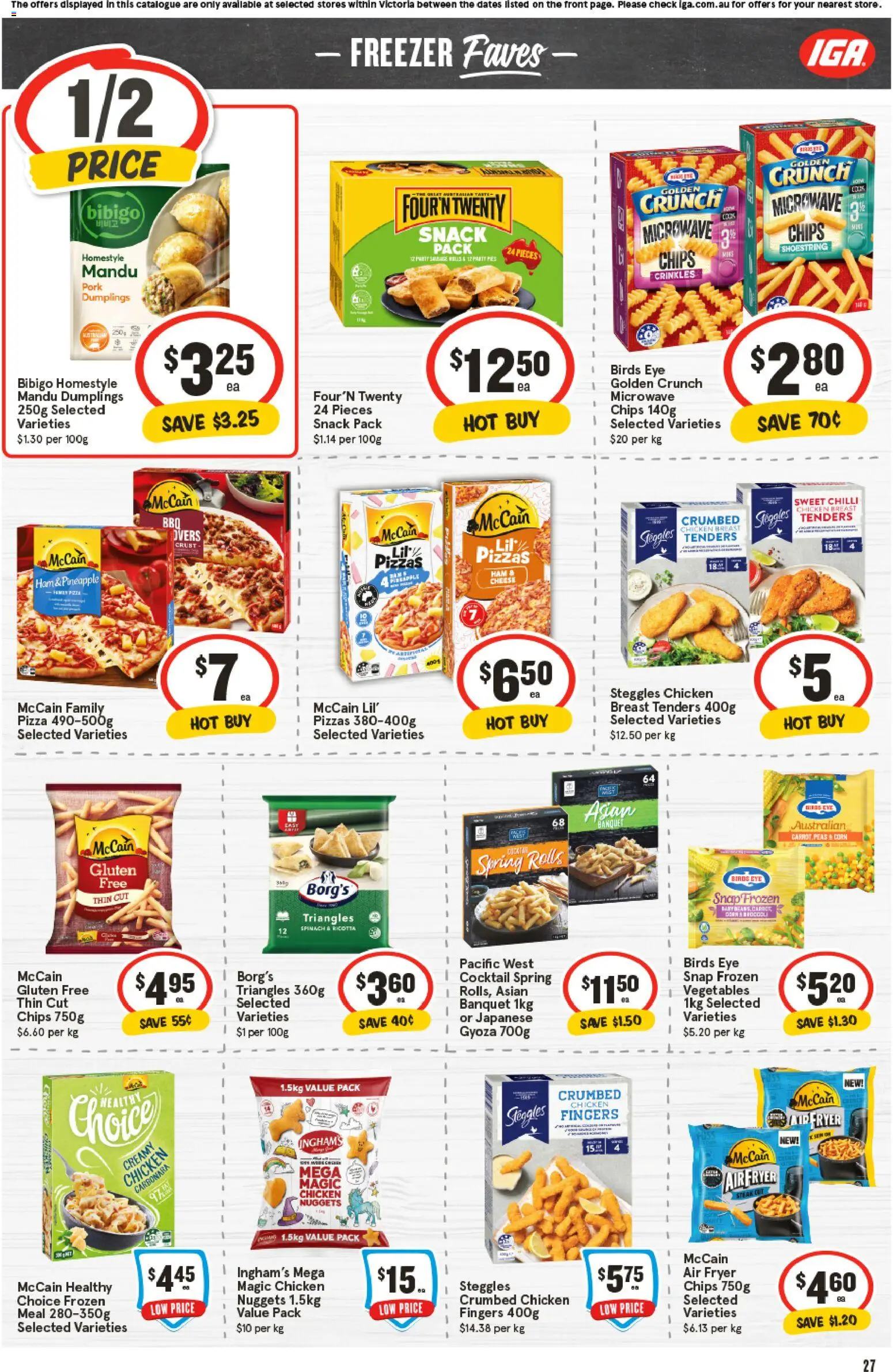 IGA catalogue - valid from 05.11.2025 | Page: 27 | Products: Milk, Cheese, Cream, Fridge
