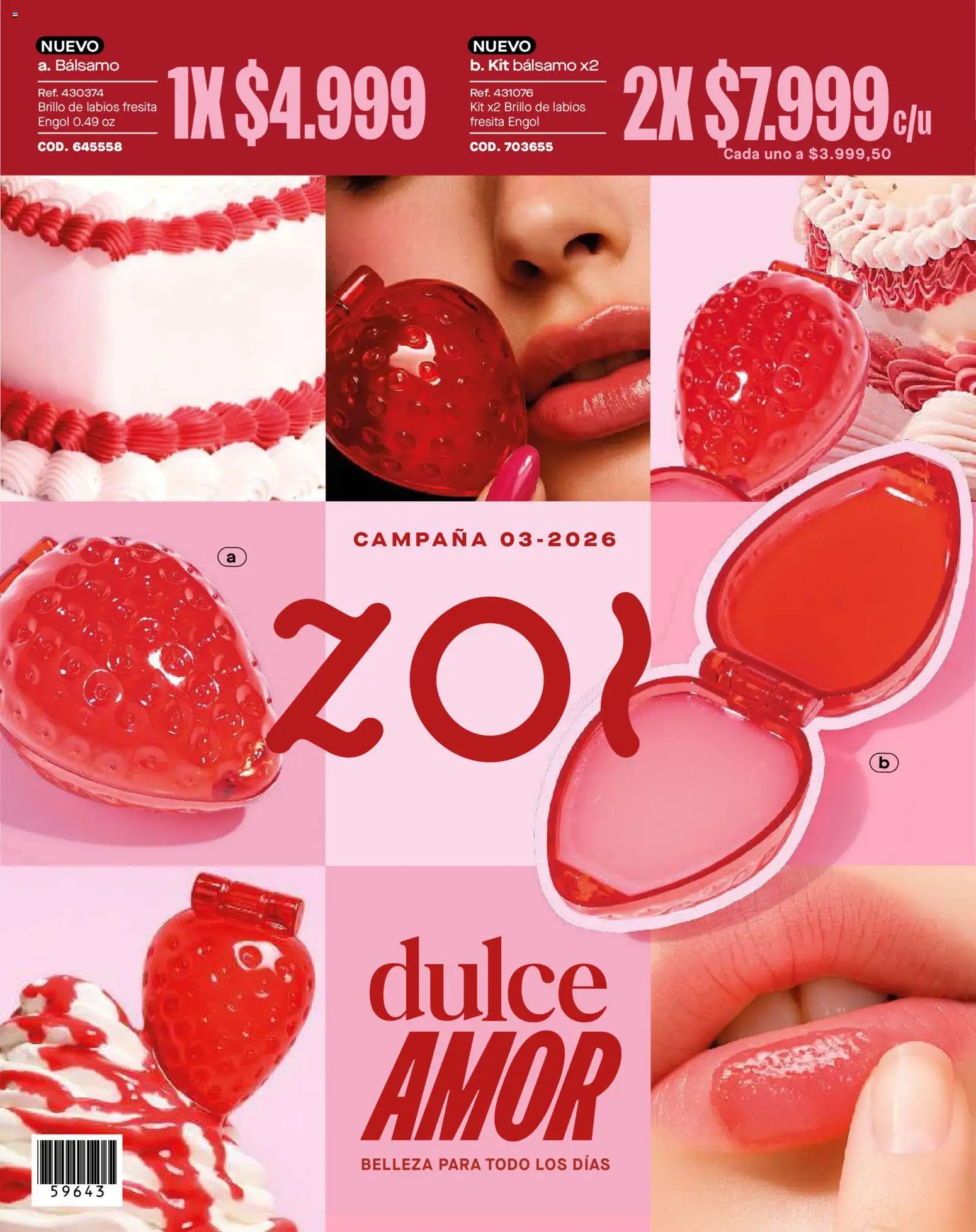 Carmel revista - valida desde el 01.03.2026 | Página: 208 | Productos: Bálsamo, Brillo, Brillo de labios