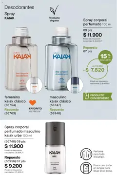 Vista previa Natura - Catálogo Ciclo 15 válido desde el 01.10.2025 | Página: 206 | Productos: Perfume, Desodorante