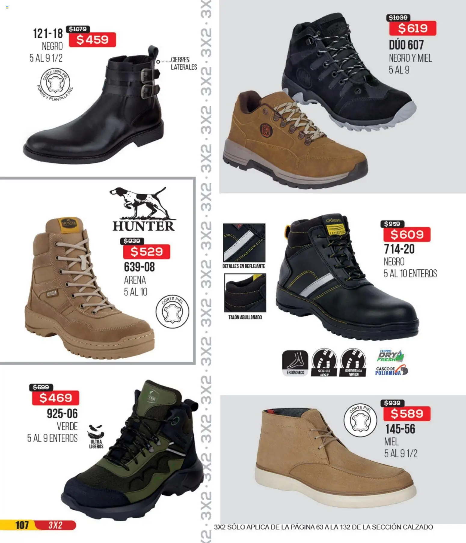 Nuevas ofertas de Cklass válidas en toda la República Mexicana desde el 14.04.2026. ¡Encuentra las mejores ofertas en Cklass catálogo 3X2 Digital Calzado! | Página: 108