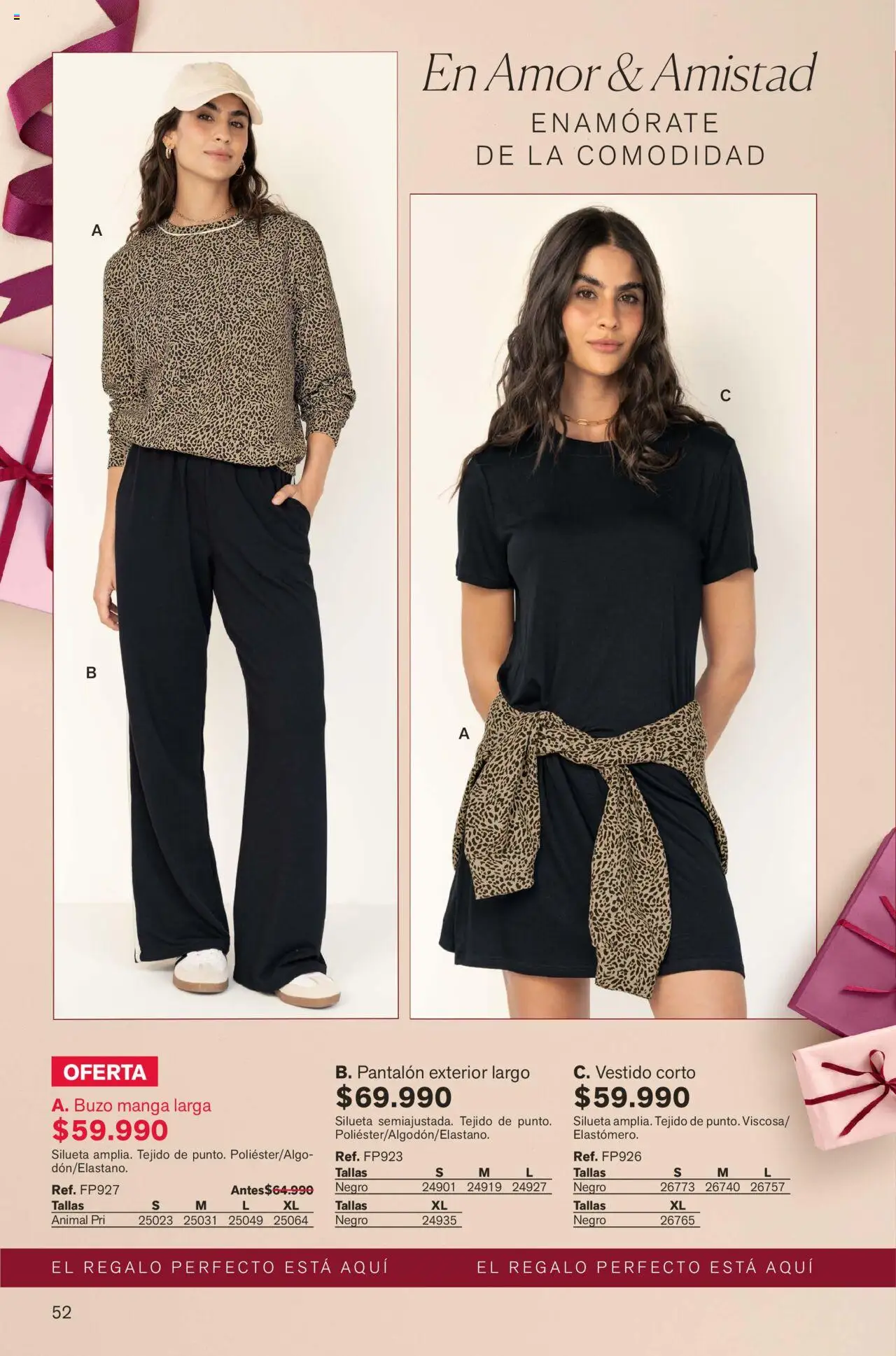 Leonisa revista - valida desde el 01.09.2025 | Página: 52 | Productos: Buzo, Vestido
