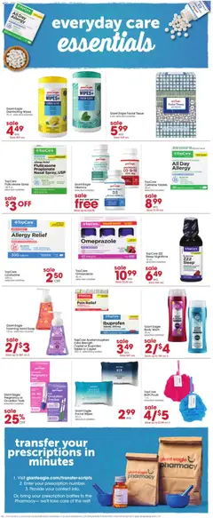 Preview of Giant Eagle weekly ads valid from 12.03.2026 | Page: 6 | Products: Magnesium, Bath, Sponge, Grapefruit