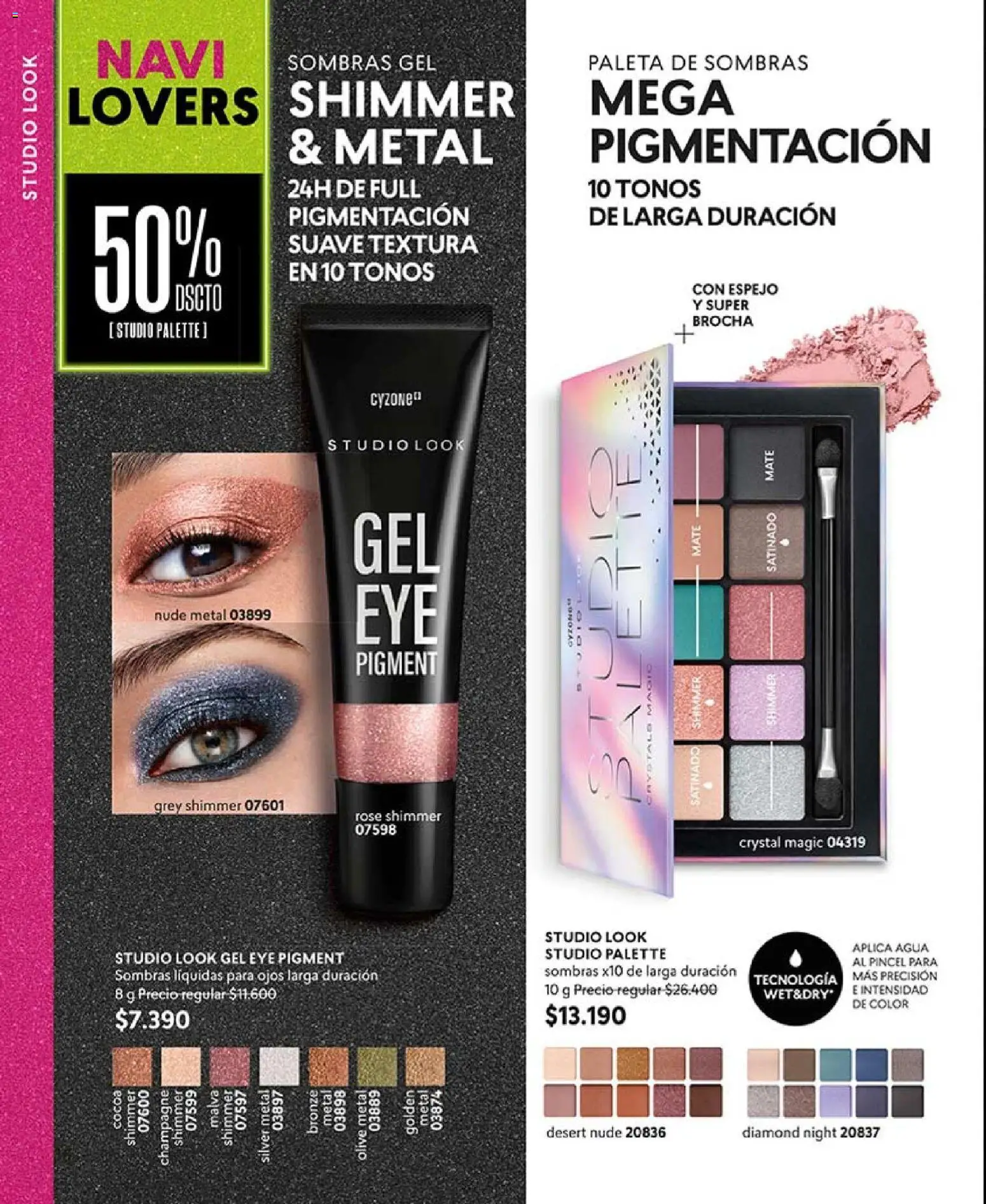 Catálogo CyZone Campaña 18 │ válido desde el 01.12.2025 | Página: 36 | Productos: Agua, Espejo, Mate, Pincel