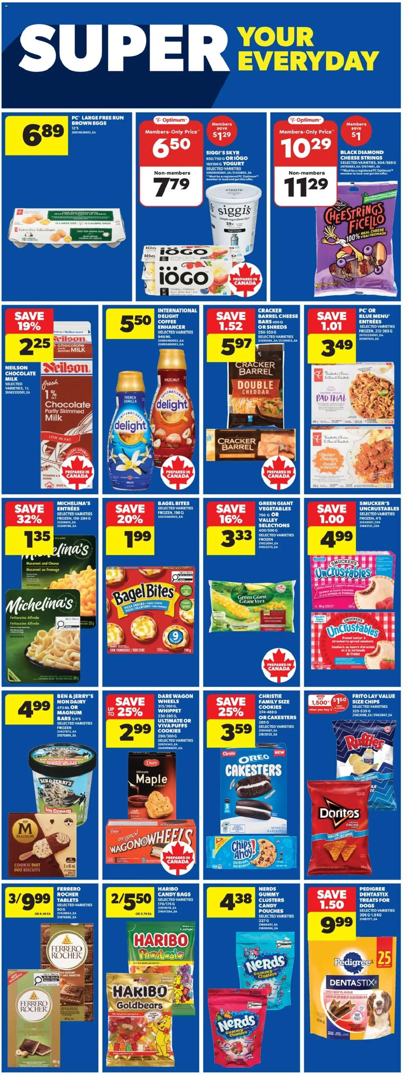 Real Canadian Superstore flyer valid from 22.01.2026 | Page: 19 | Products: Chips, Cheese, Yogurt, Pizza