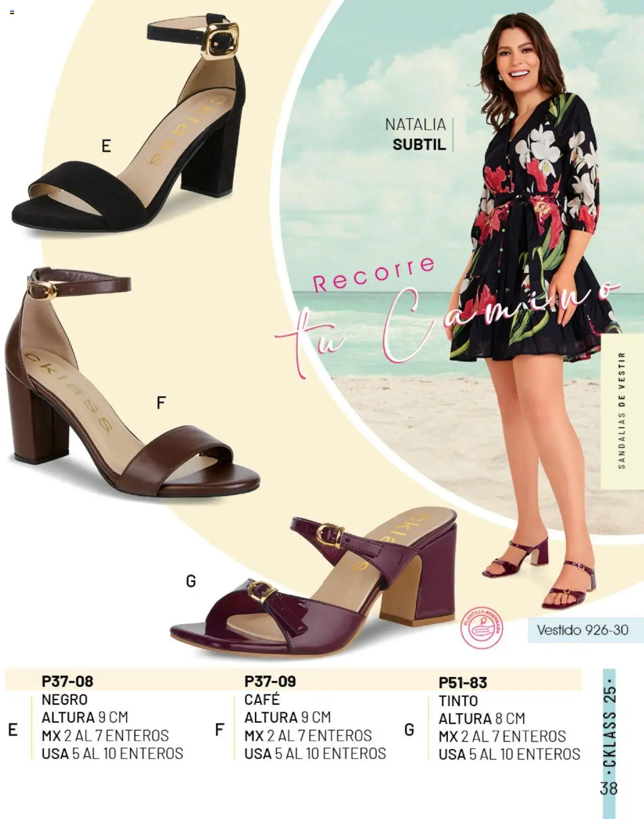 Nuevas ofertas de Cklass válidas en toda la República Mexicana desde el 14.07.2025. ¡Encuentra las mejores ofertas en Cklass catálogo Sandalias! | Página: 39 | Productos: Café, Vestido, Sandalias
