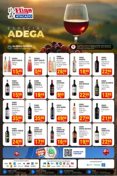 Higa Atacado - Ofertas Especial de Vinhos - Pré-Visualização do folheto da loja Higa Atacado, válido de 11.09.2025