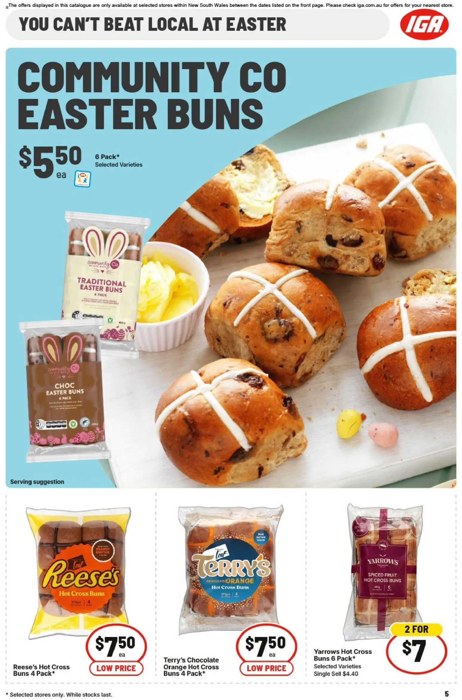 IGA catalogue - valid from 04.03.2026 | Page: 8 | Products: Milk, Chocolate, Biscuits, Lemon