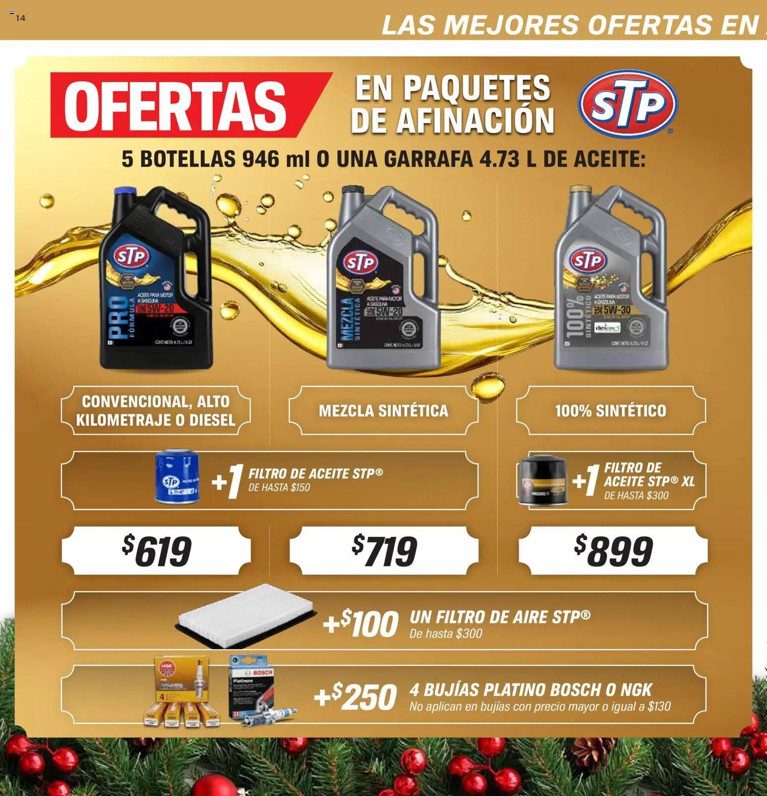 Nuevas ofertas de AutoZone válidas en toda la República Mexicana desde el 23.11.2025. ¡Encuentra las mejores ofertas en AutoZone catálogo! | Página: 14