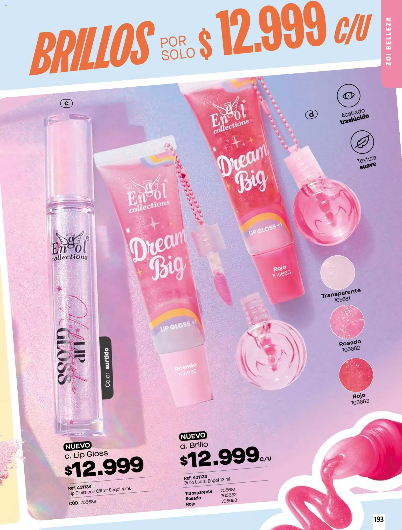 Carmel revista - valida desde el 01.04.2026 | Página: 193 | Productos: Glitter, Brillo