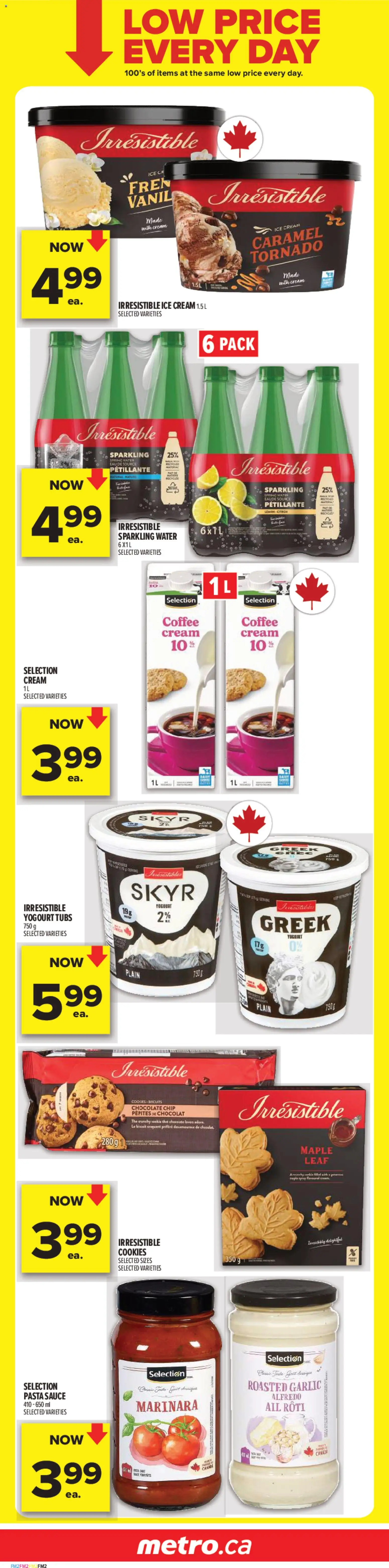 Metro flyer valid from 05.03.2026 | Page: 3 | Products: Pasta, Cream, Coffee, Chocolate