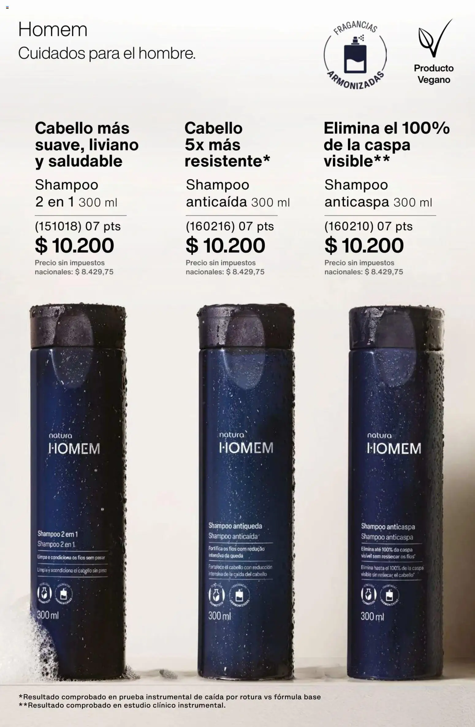 Catálogo Natura Ciclo 1/2026 │ válido desde el 06.01.2026 | Página: 104 | Productos: Peso, Shampoo