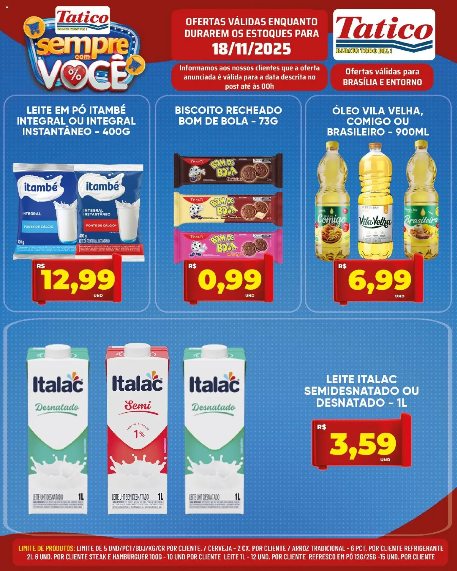 Tatico Folheto - válido de 19.11.2025 | Página: 22 | Produtos: Pó, Refresco, Chocolate, Arroz