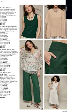 Avon flyer valid from 11.09.2025 | Page: 133 | Products: Belt, Dress, Swimsuit, Pants