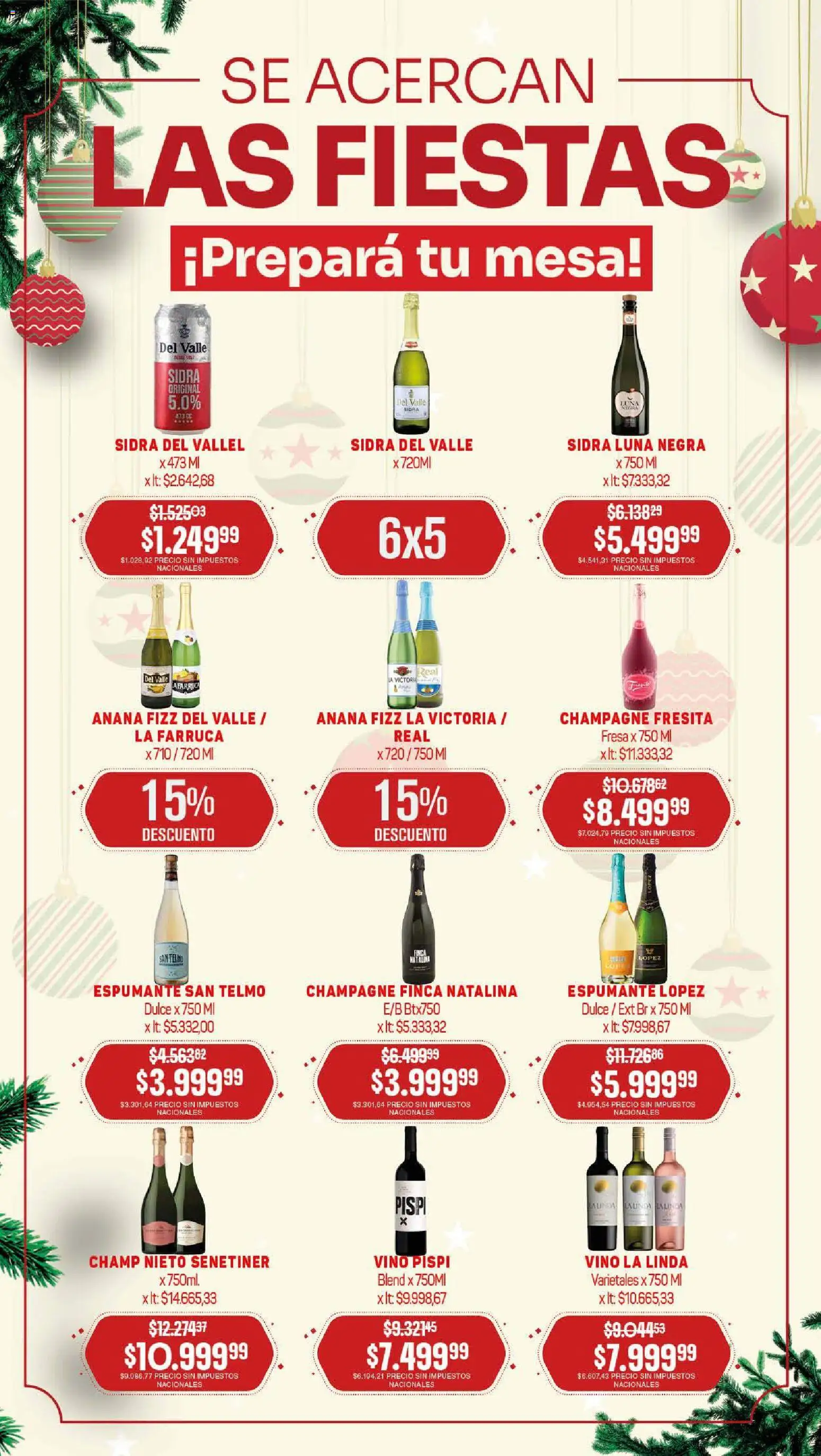 Makro ofertas │ válido desde el 13.11.2025 | Página: 3 | Productos: Mesa, Ananá, Champagne, Vino