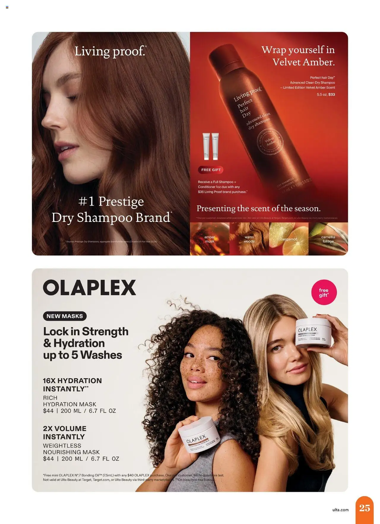 Ulta Beauty Weekly Ad - valid from 05.10.2025 | Page: 25 | Products: Shampoo, Conditioner, Mask