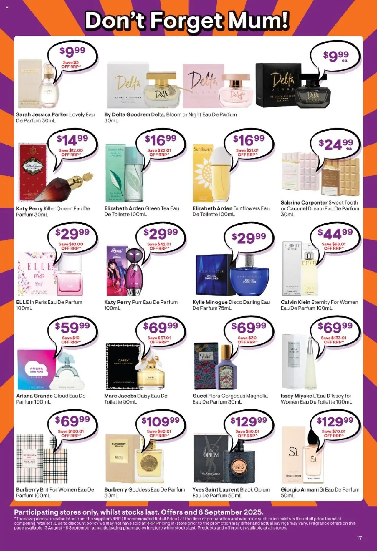 Discount Drug Stores catalogue - valid from 13.08.2025 | Page: 17 | Products: Fragrance, Eau de toilette, Tea