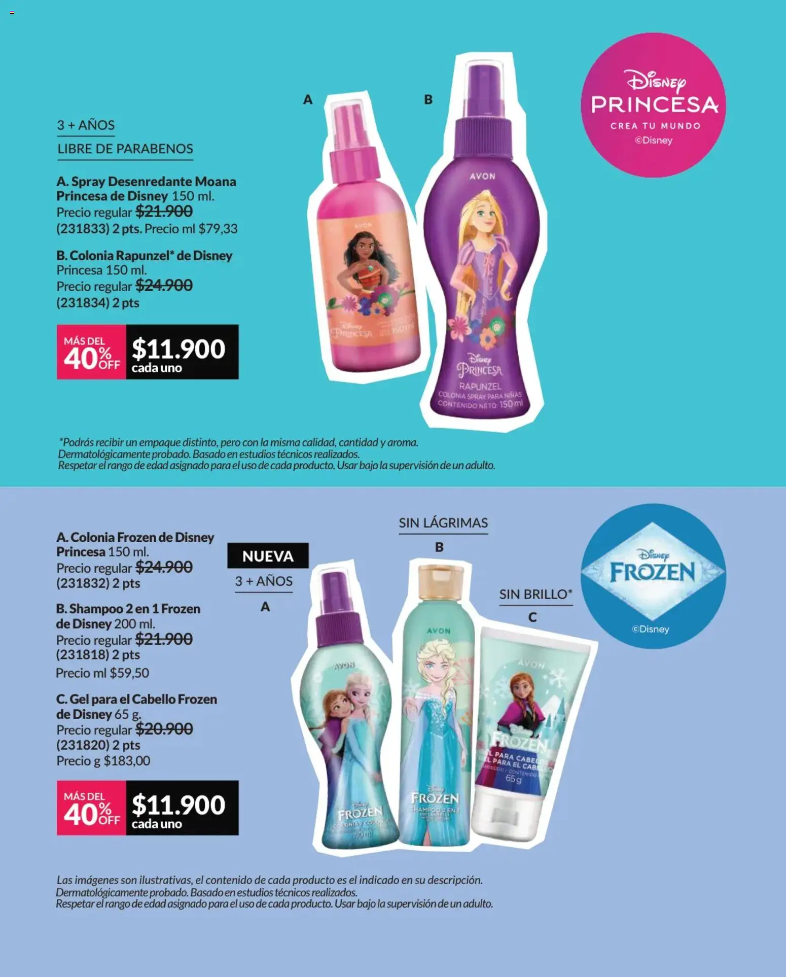 Avon revista - valida desde el 02.01.2026 | Página: 164 | Productos: Té, Shampoo