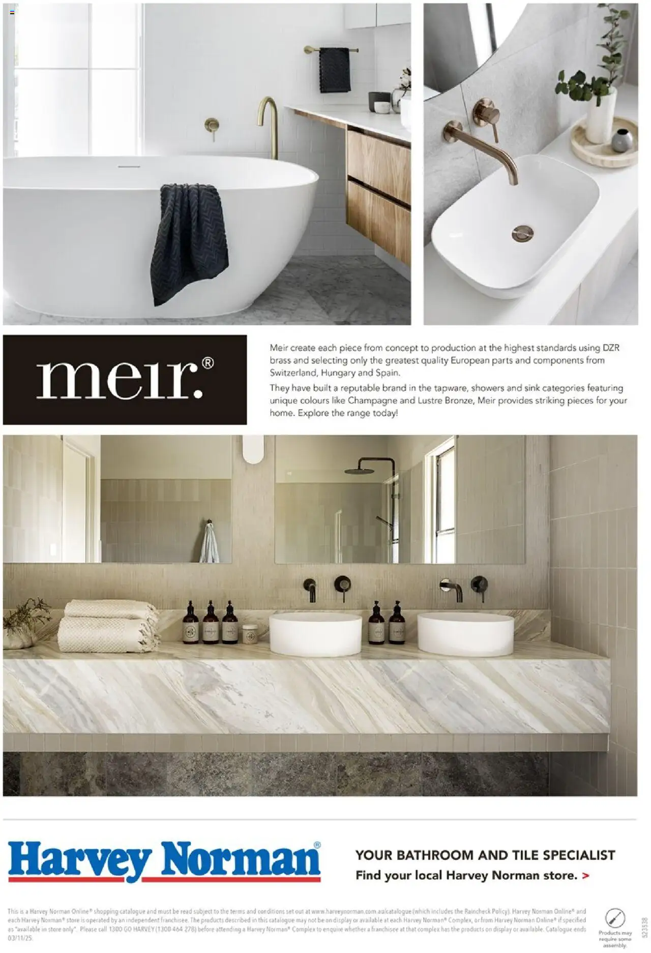 Harvey Norman catalogue - valid from 03.10.2025 | Page: 20 | Products: Sink, Bathroom