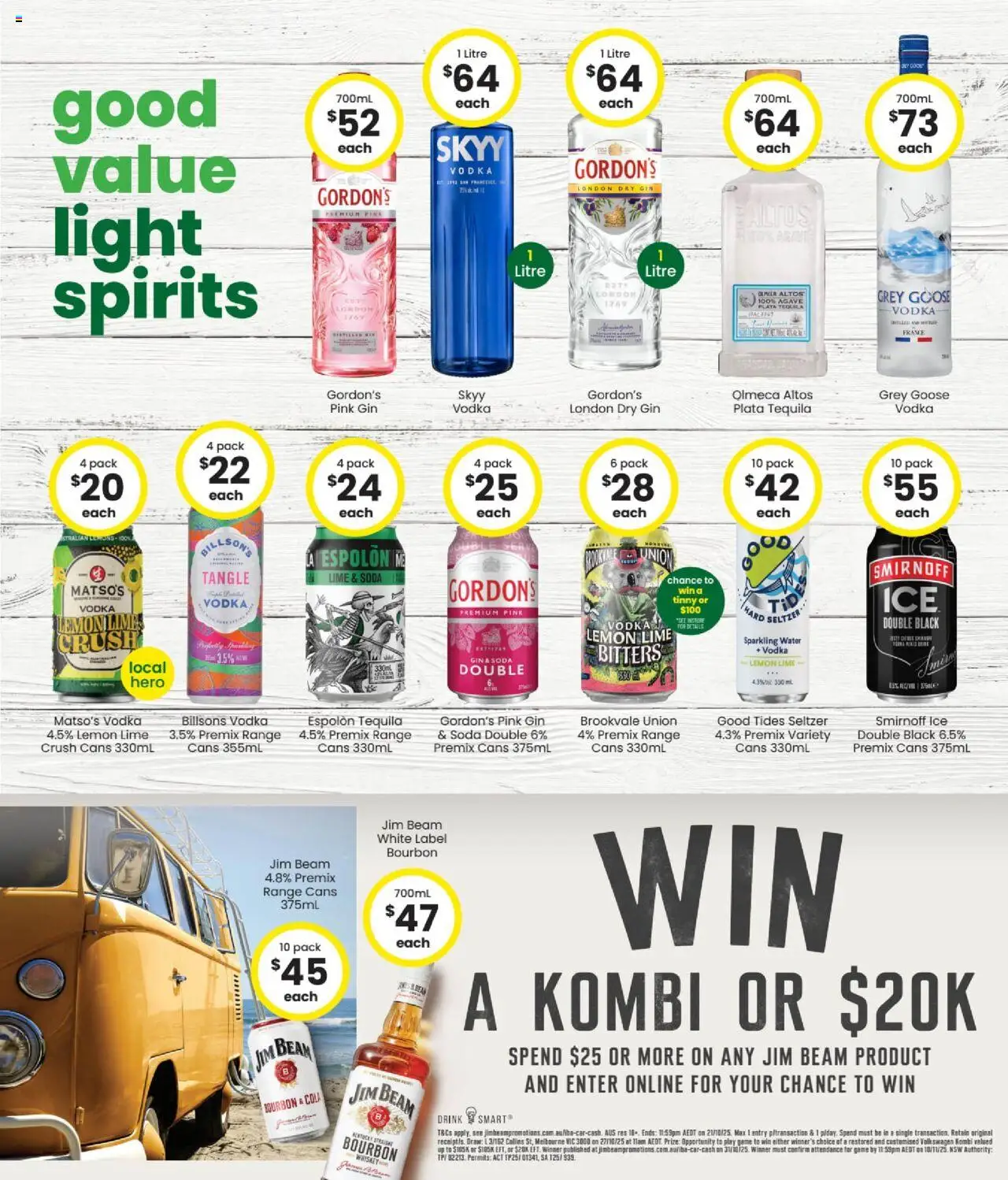 The Bottle-O catalogue - valid from 15.09.2025 | Page: 5 | Products: Light, Lemon, Lime, Game