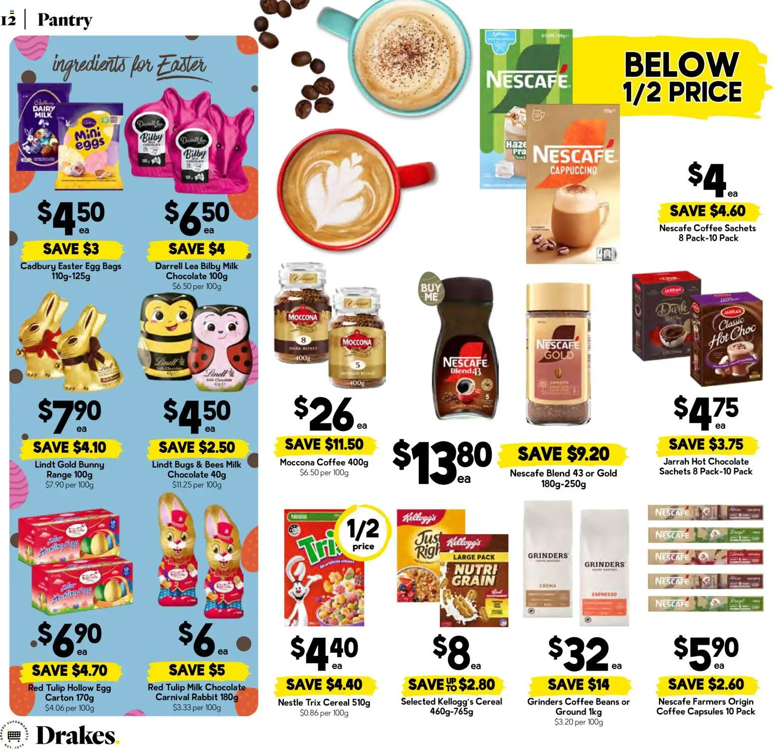 Drakes catalogue - valid from 04.03.2026 | Page: 13 | Products: Milk, Coffee, Chocolate, Moccona