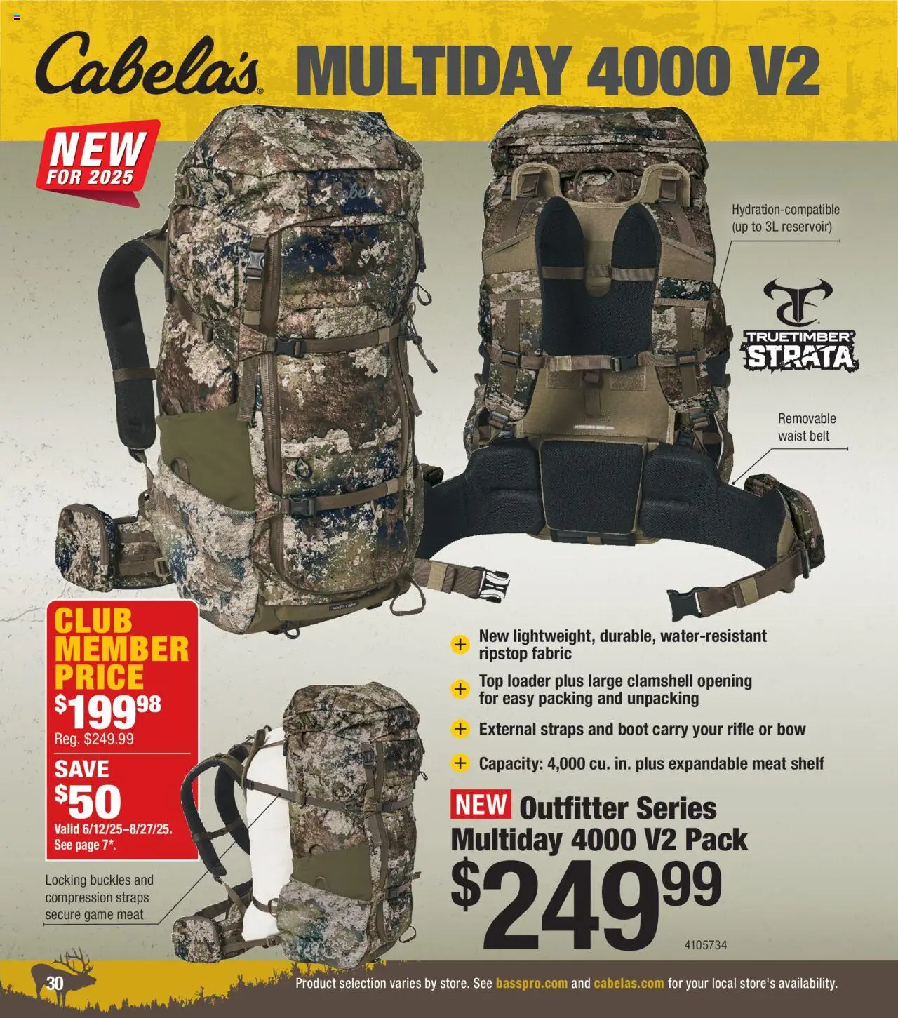 Cabela's Big Game Hunting 25 - valid from 12.06.2025 | Page: 30 | Products: Shelf, Bow, Belt, Rifle