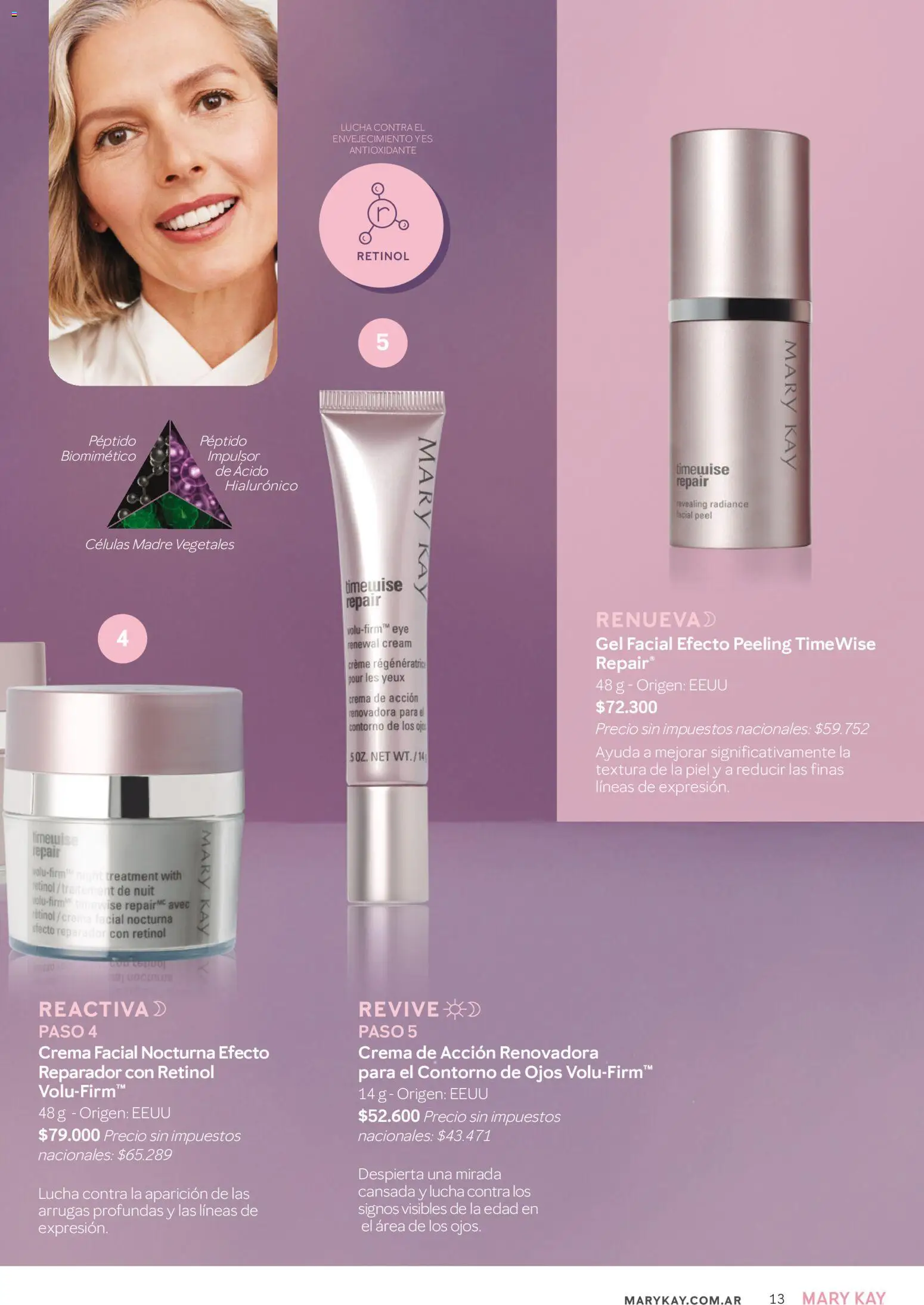 Mary Kay catálogo │ válido desde el 02.01.2026 | Página: 13 | Productos: Contorno de ojos, Contorno, Crema