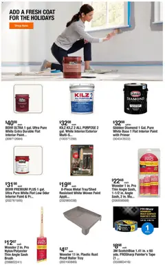 Preview of Home Depot weekly ads valid from 30.10.2025 | Page: 3 | Products: Brush, Coat