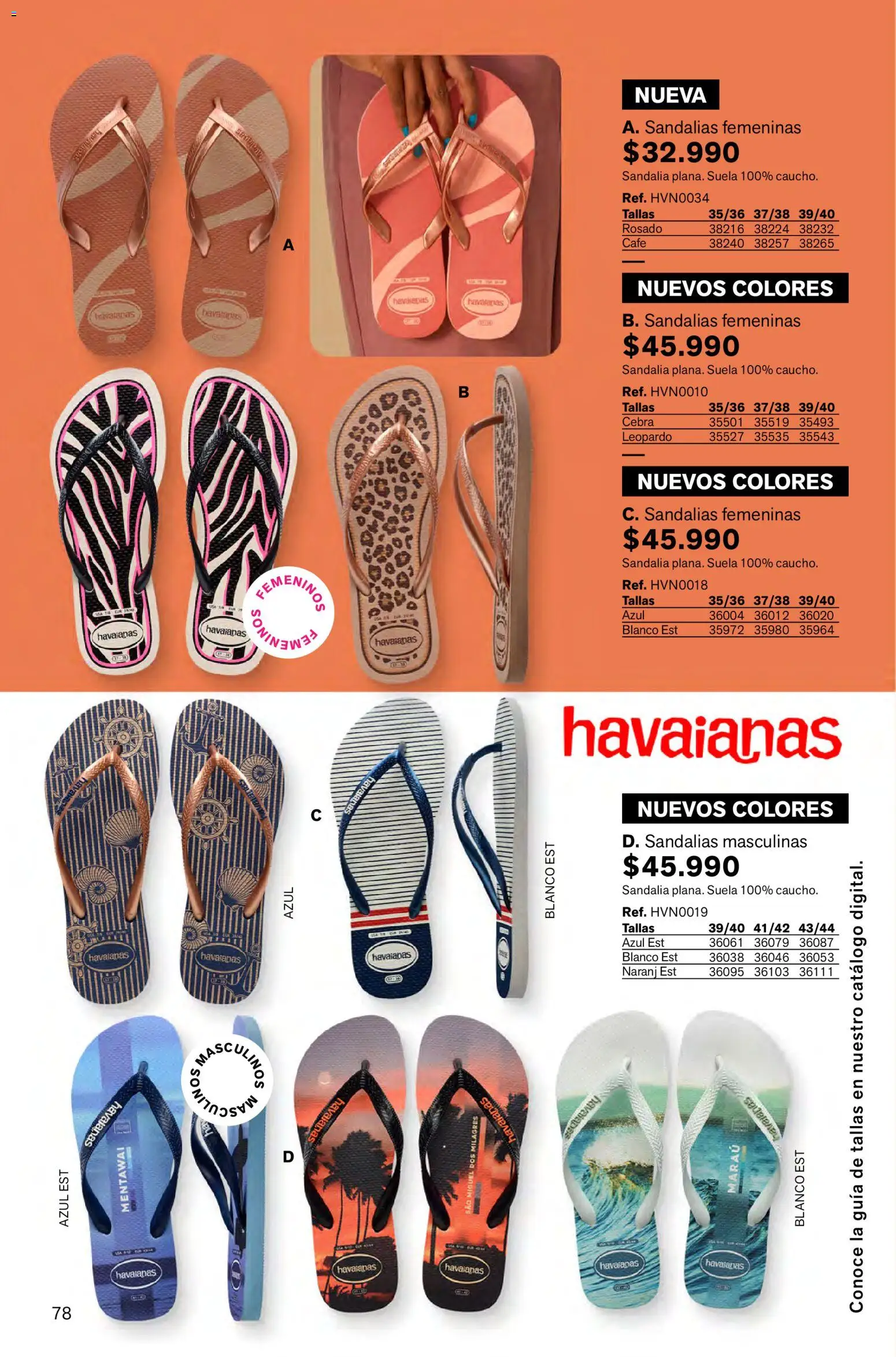 Leonisa revista - valida desde el 05.02.2026 | Página: 78 | Productos: Sandalias, Café