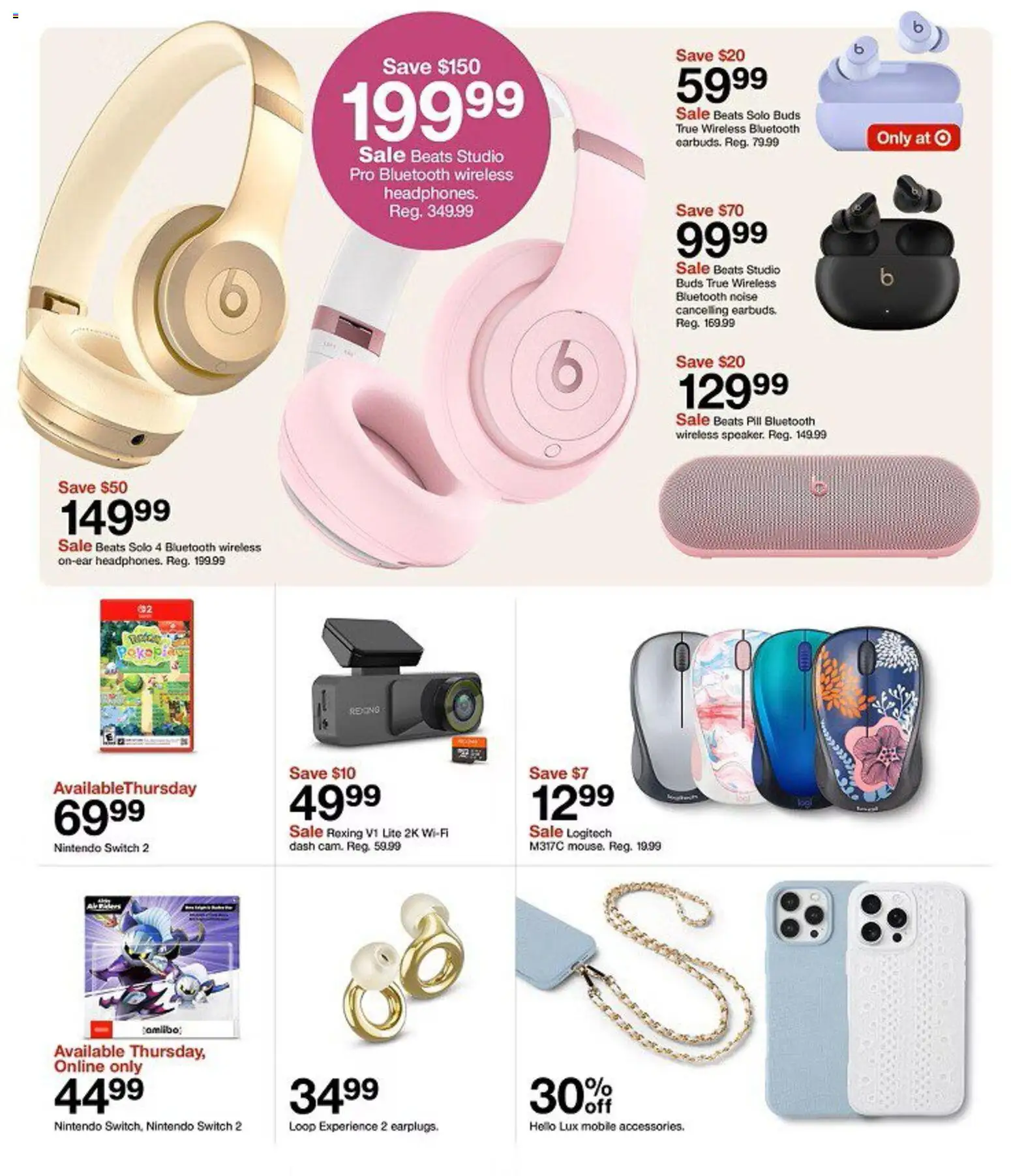 Target Weekly Ad - valid from 01.03.2026 | Page: 10 | Products: Switch, Nintendo