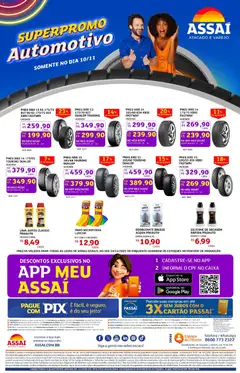 Encarte Assaí Atacadista - MG - Pré-Visualização do folheto da loja Assaí Atacadista, válido de 10.11.2025